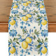 Lemon Pattern Table Runner
